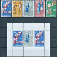 Suriname,1969 Child Welfare + MINI SHEET - MNH - Surinam