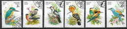 UNGHERIA 1990 FAUNA UCCELLI YVERT. 3257-3262 USATA VF - Used Stamps
