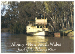 (P 23) Australia - NSW - Albury With Paddle Steamer (Iussed By Guide Dogs Australia) - Albury