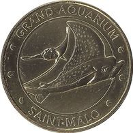 2018 MDP312 - SAINT-MALO - Grand Aquarium 7 (raie Manta) / MONNAIE DE PARIS - 2018