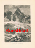 A102 757 - Karl Blodig Compton Silvretta Madlenerhaus Berghütte Alpenverein Artikel 1914 !! - Sonstige & Ohne Zuordnung