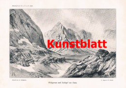 A102 766 - Geyer Karnische Alpen Sexten Tirol Kärnten Friaul Osttirol Artikel 1898 !! - Sonstige & Ohne Zuordnung