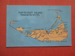 Map  Nantucket  Island     Massachusetts > Nantucket    Ref  4390 - Nantucket