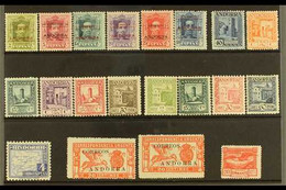 SPANISH 1928-1948 MINT GROUP On A Stock Card, Inc 1928 Opts Vals To 40c, 1929-37 Perf 11½ Vals To 30c Inc 15c, 1948-53 4 - Otros & Sin Clasificación