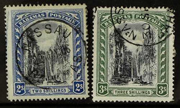 1901-03 2s And 3s Staircase, SG 60/61, Fine Nassau Cds Used. (2 Stamps) For More Images, Please Visit Http://www.sandafa - Otros & Sin Clasificación