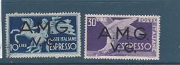 ITALIE NEUF AMG-VG 2 TIMBRES ESPRESSO (18) - Sonstige & Ohne Zuordnung