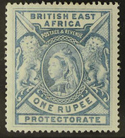 1901 QV 1R Dull Blue "Arms", SG 92a, Fine Mint, Well Centred.. For More Images, Please Visit Http://www.sandafayre.com/i - África Oriental Británica