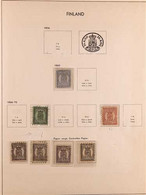 1860-1950 ATTRACTIVE MINT COLLECTION In An Album, Includes 1860-1874 Serpentine Roulettes (x7, Some Unused, Mixed Condit - Otros & Sin Clasificación