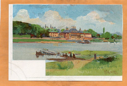 Pillnitz Saxony Germany 1900 Postcard - Pillnitz