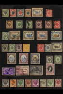 KEDAH 1912-1981 USED COLLECTION Presented On Stock Pages, ALL DIFFERENT & Includes Useful Pre QEII Ranges To Various 50c - Otros & Sin Clasificación