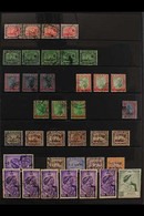 SELANGOR 1885-1980 INTERESTING USED ACCUMULATION With Useful Ranges To Top Values, Sets, Postmark Interest & A Few Cover - Otros & Sin Clasificación