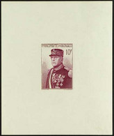 1938 National Fete Day Prince Louis II 10f Lilac-rose Miniature Sheet (Yvert Bloc 1, SG MS163), Never Hinged Mint. For M - Otros & Sin Clasificación