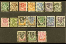 1925 Geo V Set Complete To 20s, SG 1/17, 10s And 20s Fiscal Cancels Nonetheless An Attractive Set. Cat £850. (17 Stamps) - Rodesia Del Norte (...-1963)