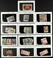 1923-1965 FINE MINT RANGES In Display Cards Identified By Cat Numbers With Only Little Duplication, Includes 1927 Air Ma - Otros & Sin Clasificación