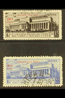 1933 Lenningrad Philatelic Exhibition Pair, SG 606/7, Very Fine Used.(2 Stamps) For More Images, Please Visit Http://www - Otros & Sin Clasificación