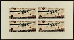 1937 Jubilee Aviation Imperf Miniature Sheet, Scott C75a, SG MS 752b, Never Hinged Mint For More Images, Please Visit Ht - Otros & Sin Clasificación