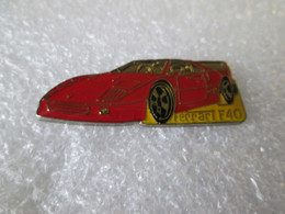 PIN'S   FERRARI  F  40 - Ferrari