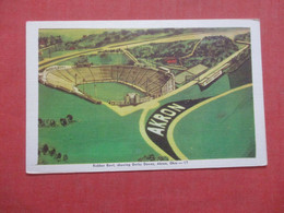Stadium  Rubber Bowl  Showing Derby Downs  Ohio > Akron   Ref  4391 - Akron