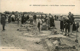 Pornichet * Le Concours De Sable Sur La Plage * Jeu De Plage - Pornichet