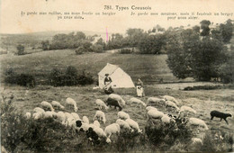 Creuse * Type Creusois * Types * Berger Troupeau Femme - Otros & Sin Clasificación