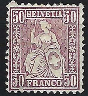 SUISSE Ca.1881:  Le ZNr.51, Neuf* - Unused Stamps