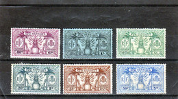 NOUVELLES  HEBRIDES    1925  Y.T. N° 81  à  99  Incomplet  NEUF* - Unused Stamps