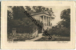 Park Wörlitz - Flora-Tempel - Verlag Gustav Horn Wörlitz - Woerlitz