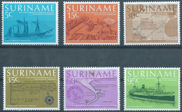 Suriname,1977 The 150th Anniversary Of Regular Passenger Steam Service With Netherlands,MNH - Surinam