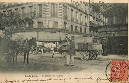 Paris Vécu * N°2 * Le Bâton De L'agent * Fonctionnaire De Police * Attelage Cheval Charette - Lots, Séries, Collections