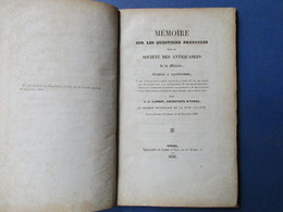 Ieper -  Mémoire Sur... Halles D' Ypres ...  -  Door J. Lambin - 1836 - Lakenhallen Van Ieper - Histoire