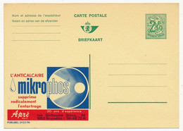 BELGIQUE => Carte Postale - 2F50 Avec Publicité "Anticalcaire MICROPHOS" Bruxelles - Publibel N°2432FN - Publibels