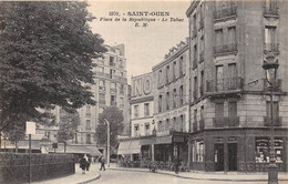 93-SAINT-OUEN- PLACE DE LA REPUBLIQUE , LE TABAC - Saint Ouen