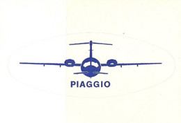 AUTOCOLLANT ADHÉSIF STICKER AVIATION AVION PIAGGIO - Pegatinas