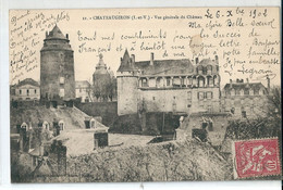 CHATEAUGIRON  ( 35 )    Vue Générale Du Chateau En 1900 - Châteaugiron