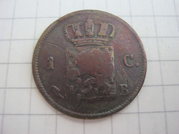 Netherlands 1 Cent 1827 B - 1815-1840 : Willem I