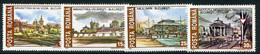 ROMANIA 1993 Destroyed Historic Buildings  MNH / **.  Michel 4859-62 - Unused Stamps