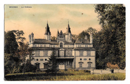 Boussu Chateau De Nedonchel Colorisée édit Veuve Durez Capart 1908 - Boussu