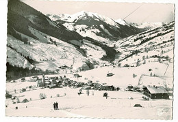 Skidorf Saalbach 1003. M - Mit Glemmtal U Zwölferkogel ( Skieurs Sur Tire-fesse) Circulé Sans Date, Sous Enveloppe - Saalbach
