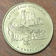 26 PIERRELATTE FERME AUX CROCODILES DU NIL MDP 1999 MEDAILLE TOURISTIQUE MONNAIE DE PARIS JETON MEDALS COINS TOKENS - Sin Fecha