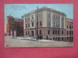 Police HQ & Central Fire Station   Ohio > Akron     Ref  4392 - Akron