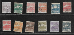 20825) SAN MARINO-Cifra O Veduta Di San Marino - 1 Aprile 1903-SERIE COMPLETA USATA-1 MNH** - Used Stamps