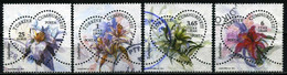 Turkey 2011 Mi 3869-3872 Heart, Lily. Flower, Plant (Flora) - Used Stamps