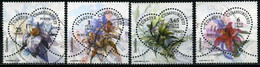 Turkey 2011 Mi 3869-3872 Heart, Lily. Flower, Plant (Flora) - Used Stamps