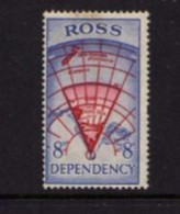 Terre De Ross (1957)  -  Carte De L'Antarctique -   Neuf** - Unused Stamps