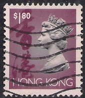 Hong Kong 1992 - 96 QE2 $1.80 Definitive Used SG 711 ( J1409 ) - Used Stamps