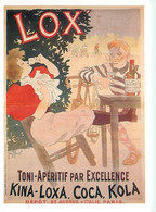 "LOX" - KINA - LOXA - COCA - KOLA - TONI APERITIF -  CPSM Rare édition FORNEY - Illustrateur; Georges MEUNIER 1895. - Meunier, G.