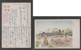 JAPAN WWII Military Xiguoeibin Picture Postcard CENTRAL CHINA WW2 MANCHURIA CHINE MANDCHOUKOUO JAPON GIAPPONE - 1943-45 Shanghái & Nankín