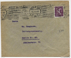 40-8 -  Enveloppe Envoyée De Berlin 1922 - Storia Postale