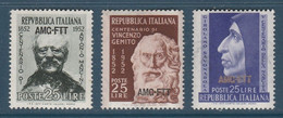 ITALIE NEUF AMG-FTT 3 TIMBRES (31) - Other & Unclassified