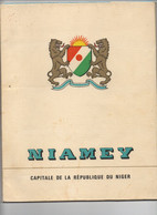 PLAQUETTE BROCHURE    NIAMEY  CAPITALE DE LA REPUBLIQUE DU NIGER - Géographie